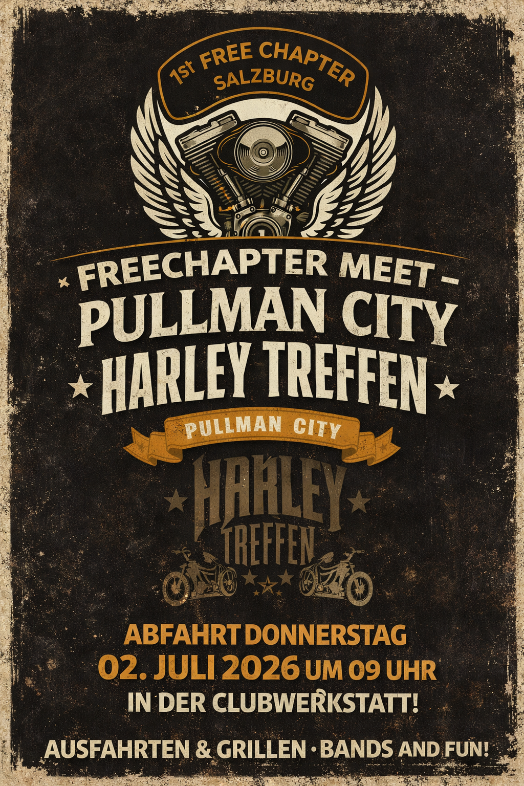 Pullman City Harely Treffen